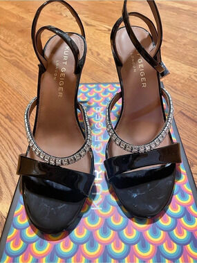 Kurt Geiger London Crystal Strap Sandal
